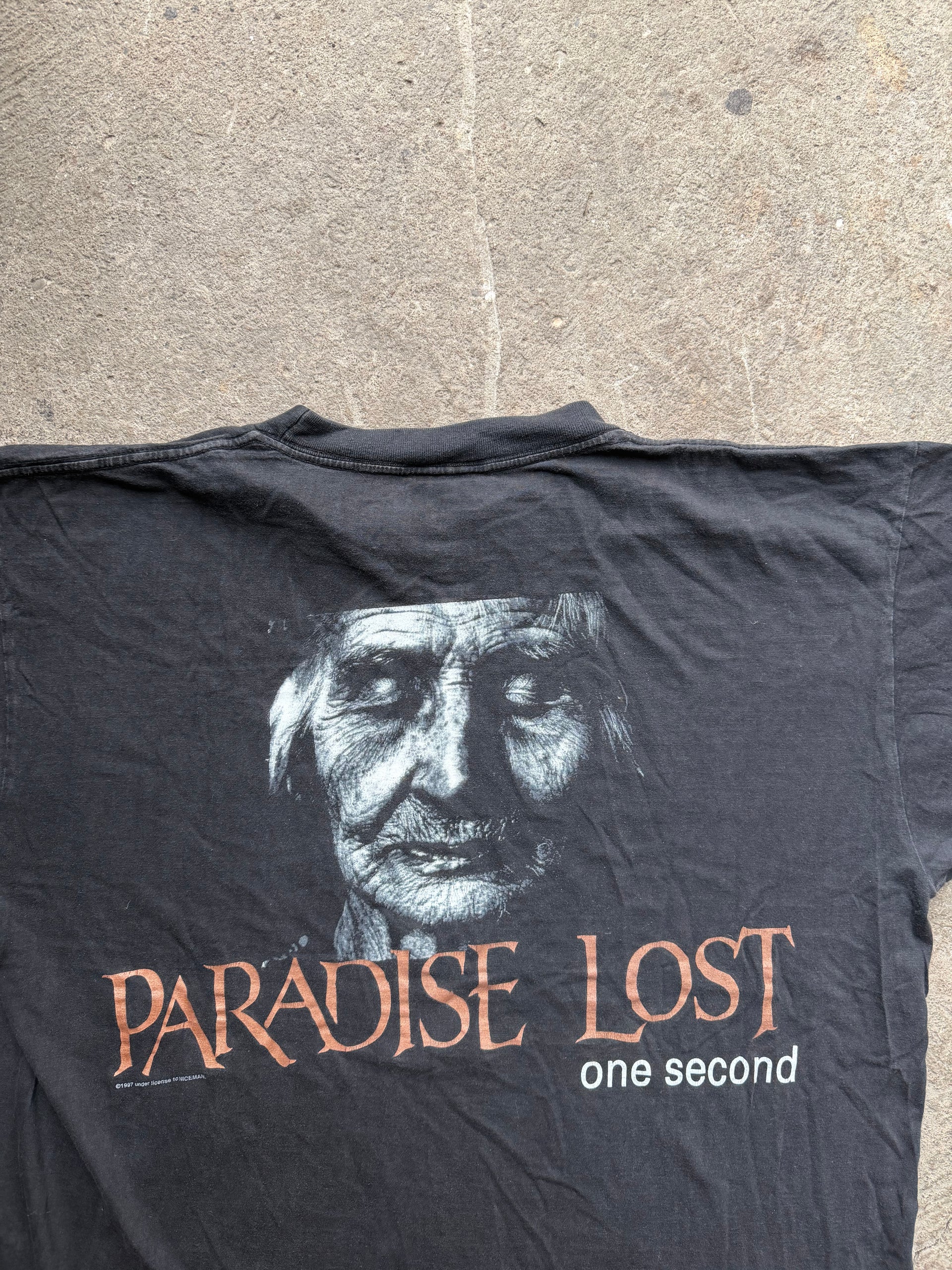 90s Paradise Lost “One Second” World Tour ’97–’98 Tee | Size L