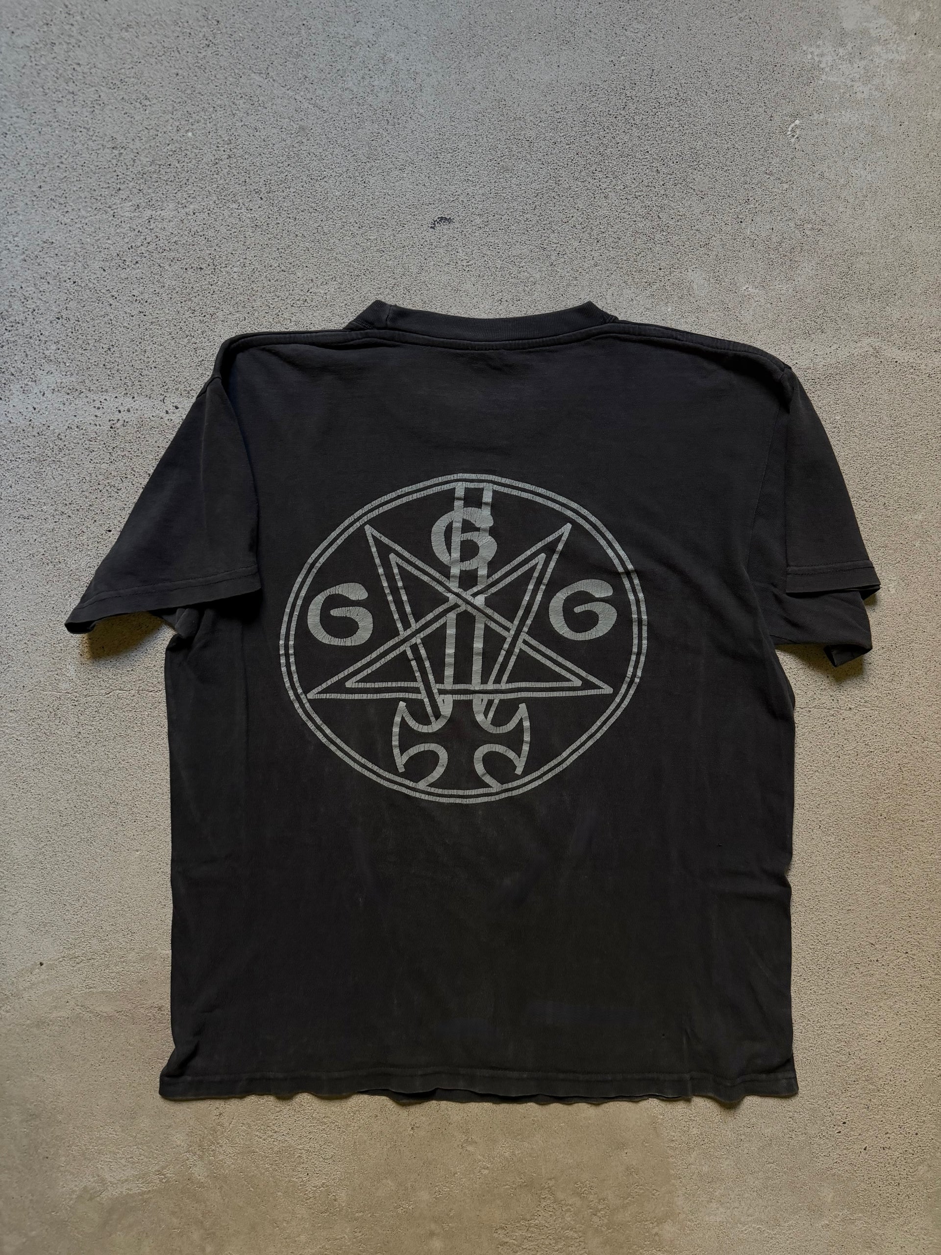 90s Venom Black Metal Tee | Size L
