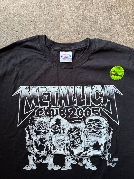 00s Metallica Club 2005 “Glow in the Dark” Tee | Size L