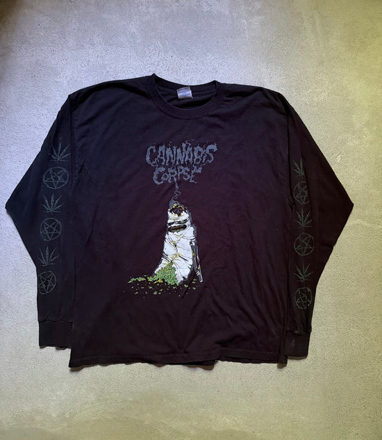 2000s Cannabis Corpse Mummy Blunt Longsleeve | Size XL