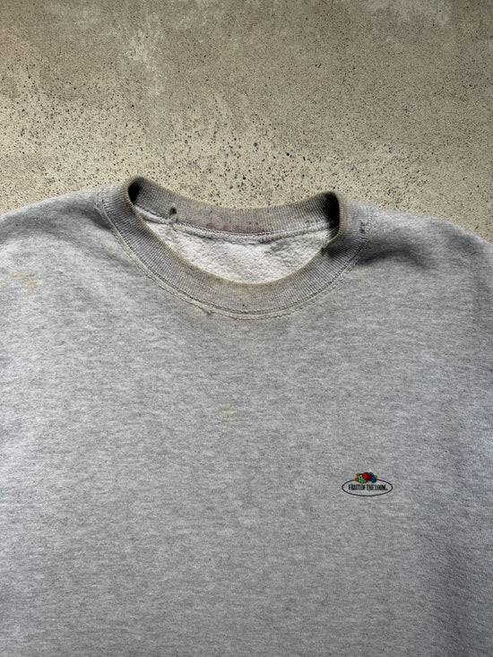 90s Fruit of the Loom Blank Sweatshirt | Size L