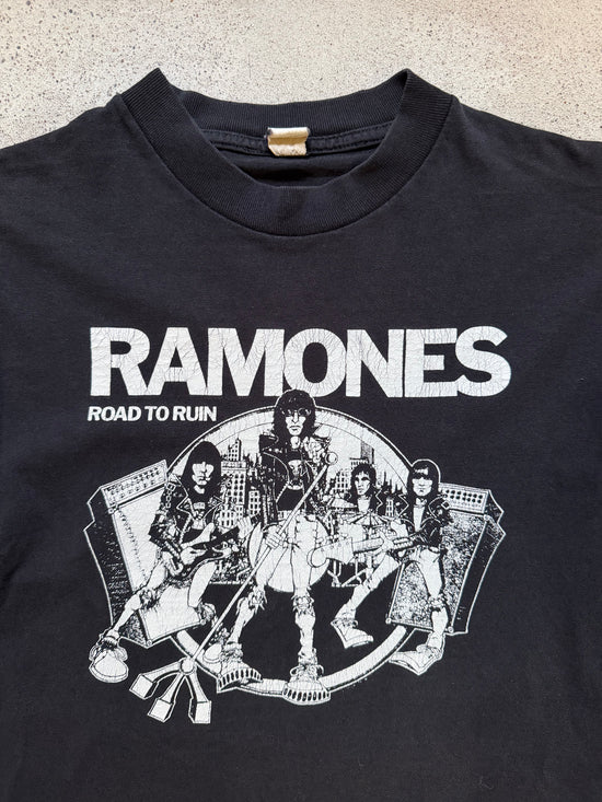 90s Ramones Road To Ruin T Shirt | Size M