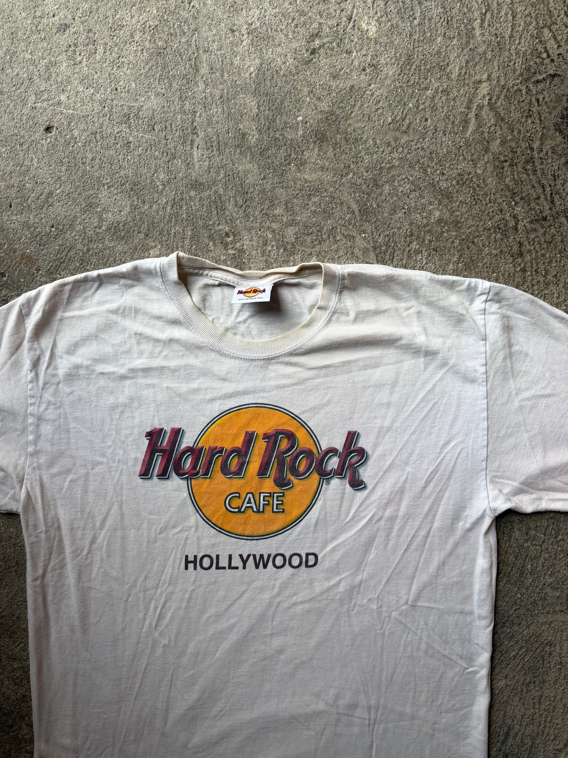 00s Hard Rock Cafe Hollywood Tee | Size L