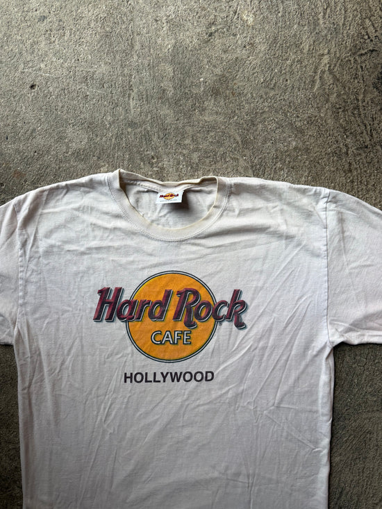 00s Hard Rock Cafe Hollywood Tee | Size L