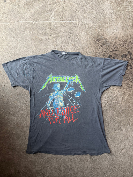1988 Metallica “…And Justice For All” Europe Tour Tee | Size L