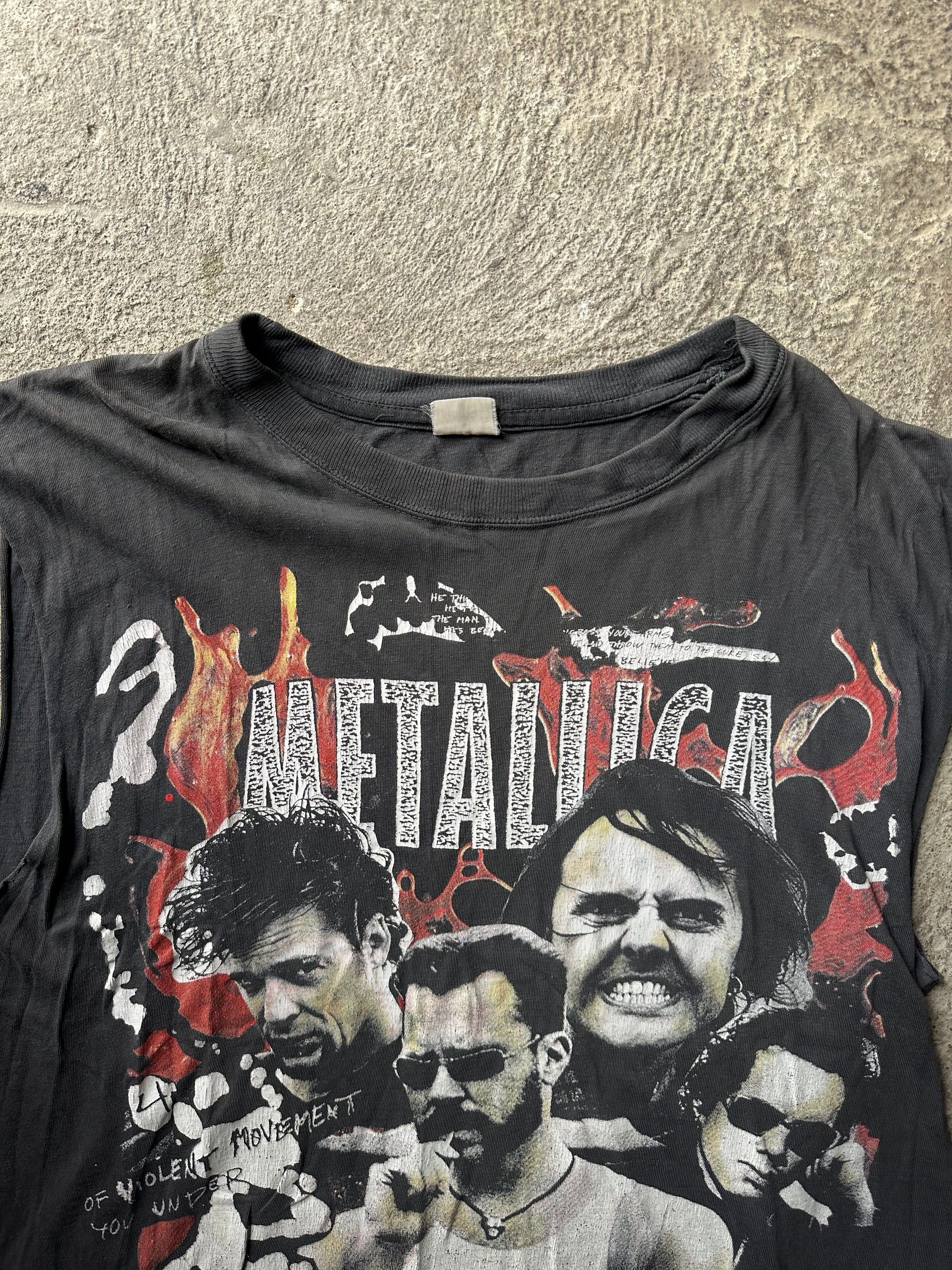 90s Metallica Load Vintage Distressed Tee | Size XL