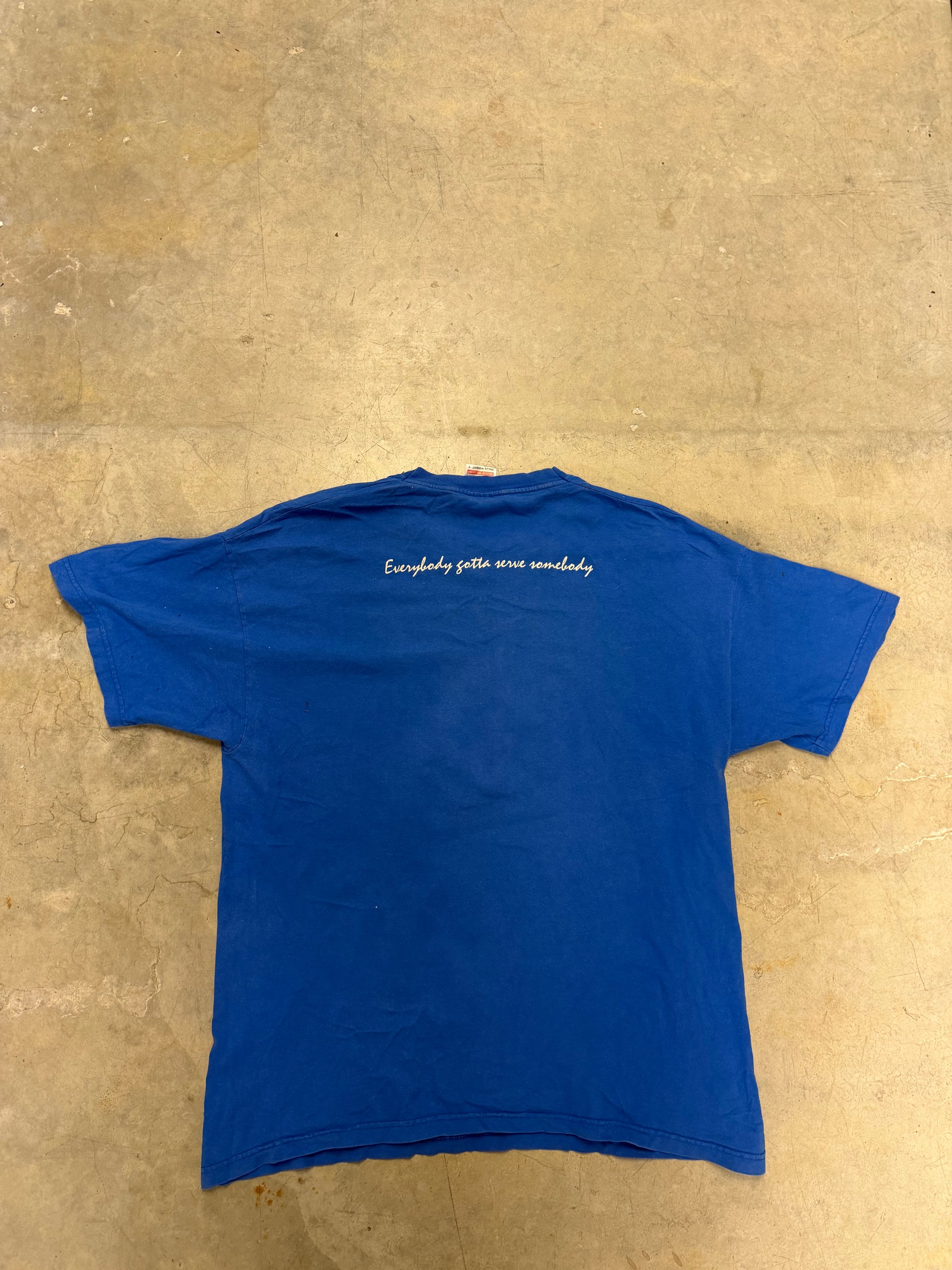 90s Bob Dylan Never Ending Tour Local Crew T-Shirt | Size XL