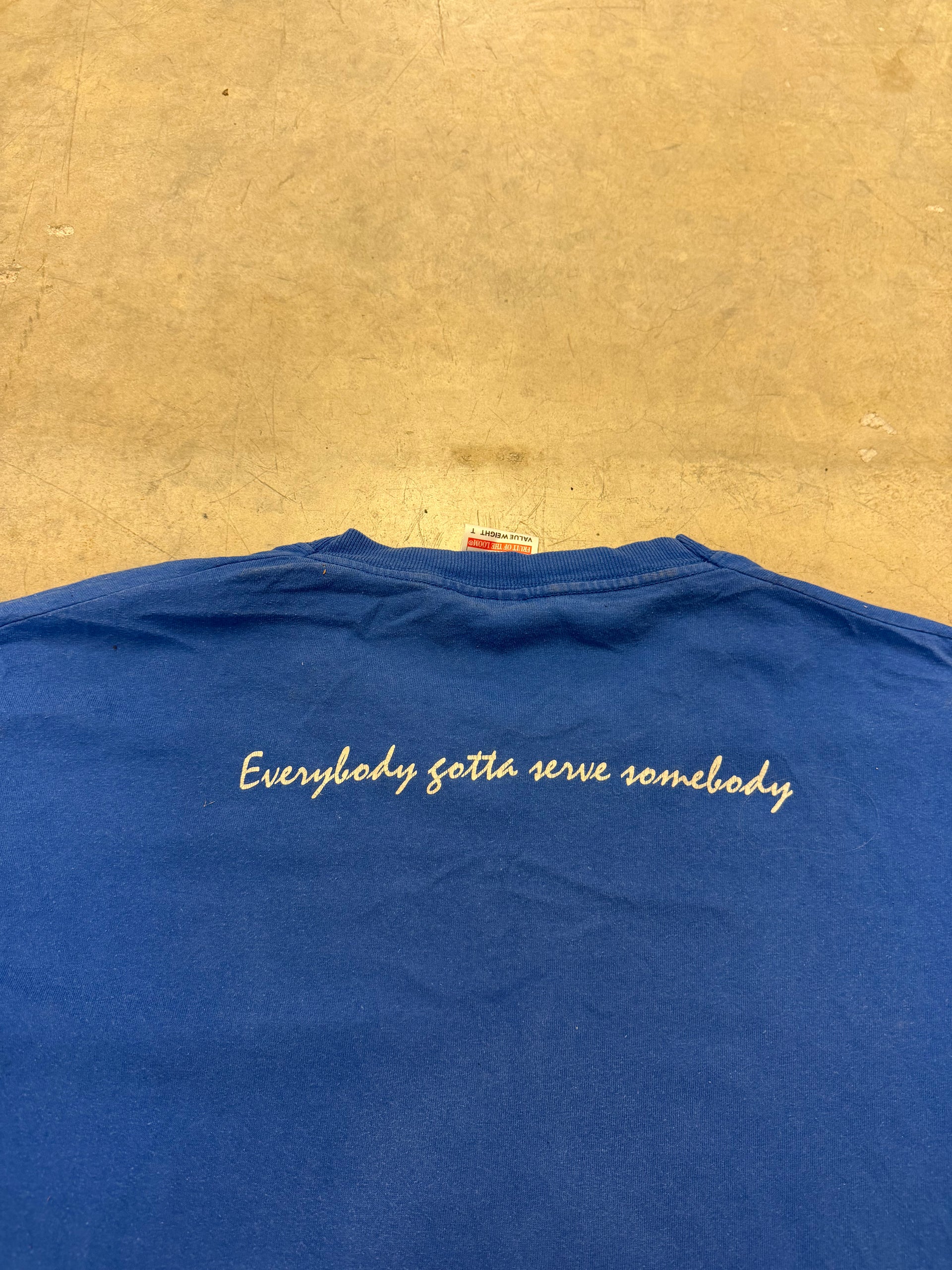 90s Bob Dylan Never Ending Tour Local Crew T-Shirt | Size XL