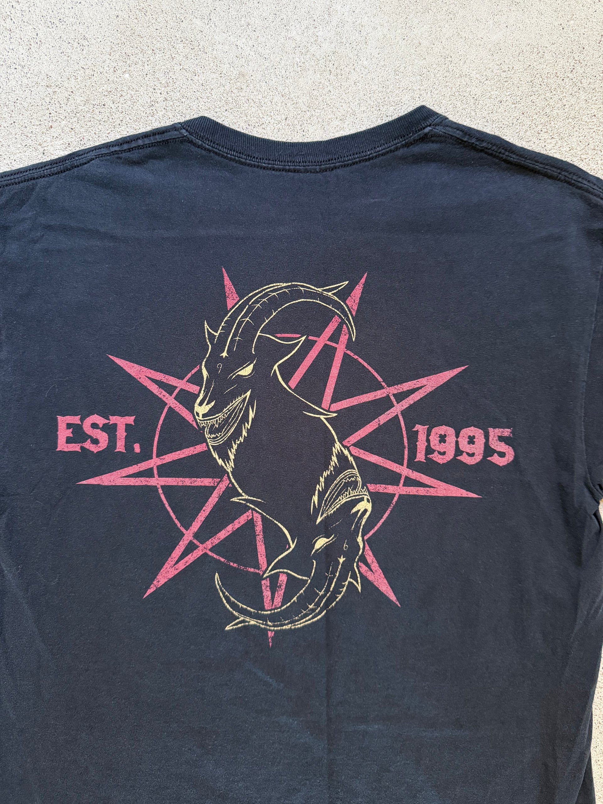 2010s Slipknot Des Moines Double Print T-Shirt | Size L