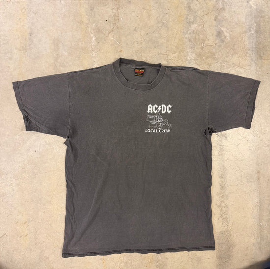 90s AC/DC Local Crew Vintage T-Shirt | Size XL
