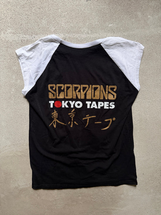 80s Scorpions Tokyo Tapes Cut Off Tee | Size L