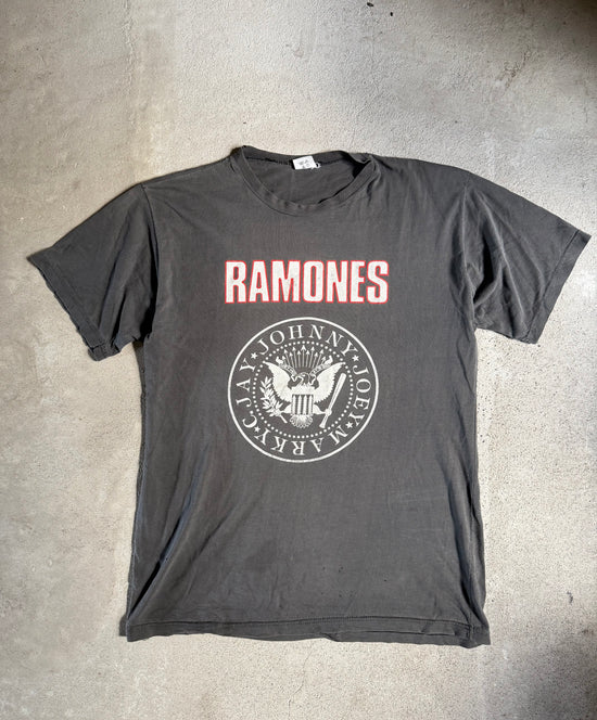 90s Ramones Scandinavia 1990 Tour T Shirt | Size XL