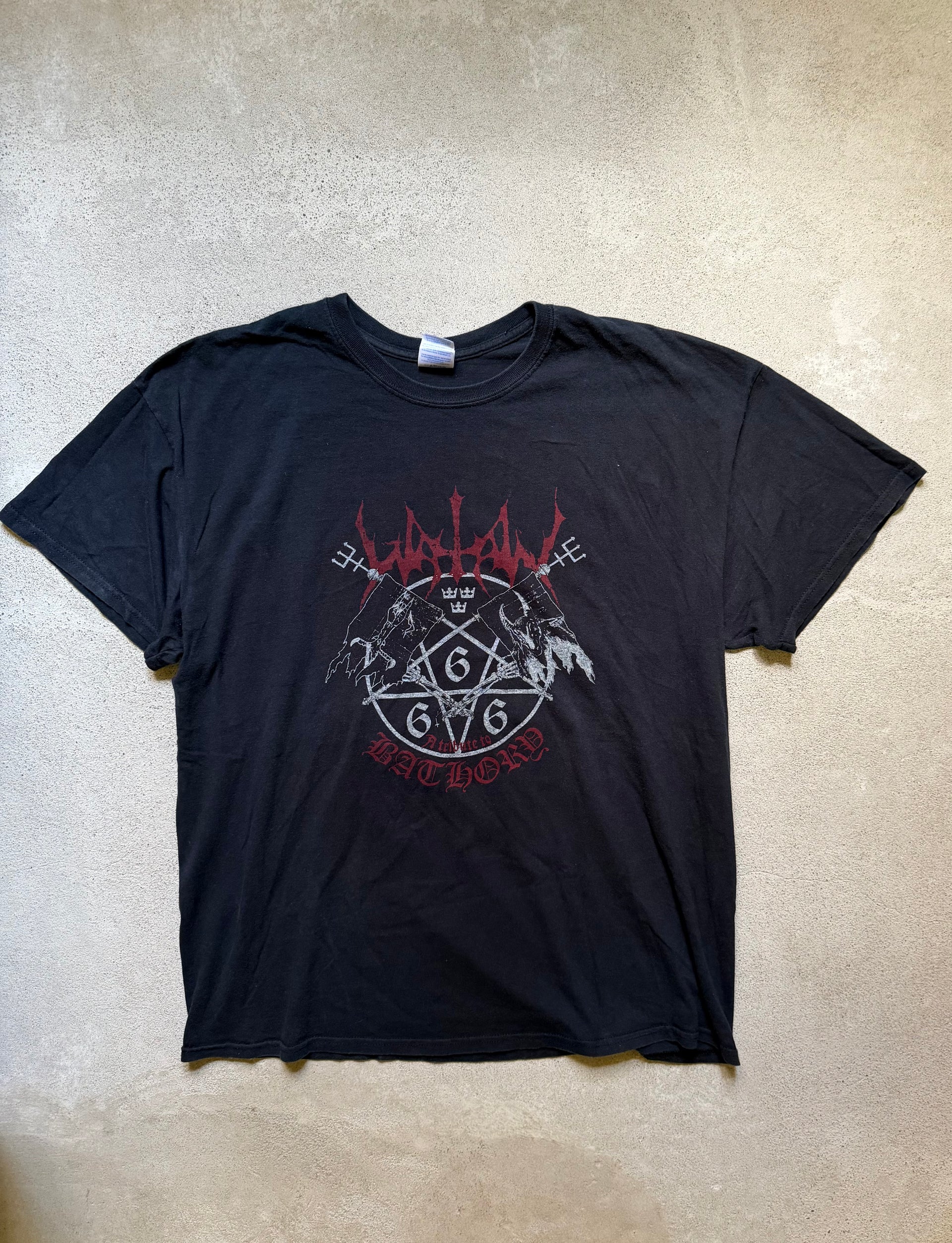 2010s Watain “A Tribute to Bathory” Tee | Size XL