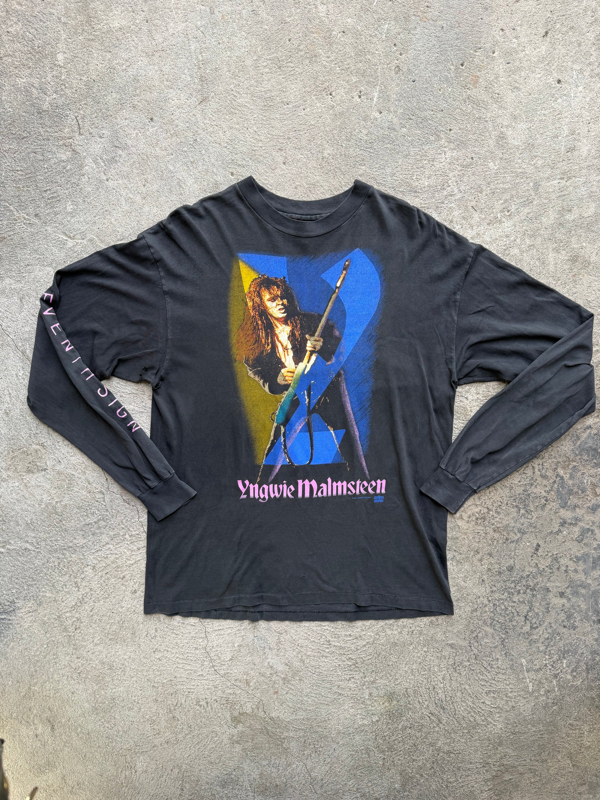 Yngwie Malmsteen The Seventh Sign World Tour 1994 Longsleeve | Size L