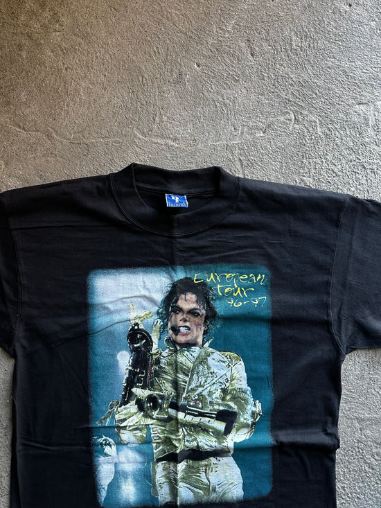 Vintage Michael Jackson European Tour 96–97 Bootleg Tee | Size L