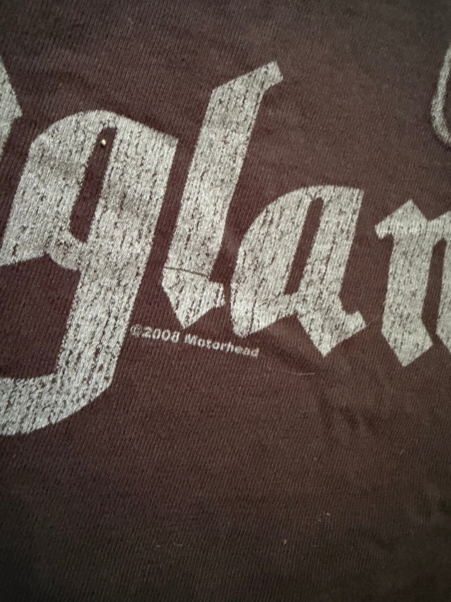 2000s Motörhead England Distressed Tee | Size L