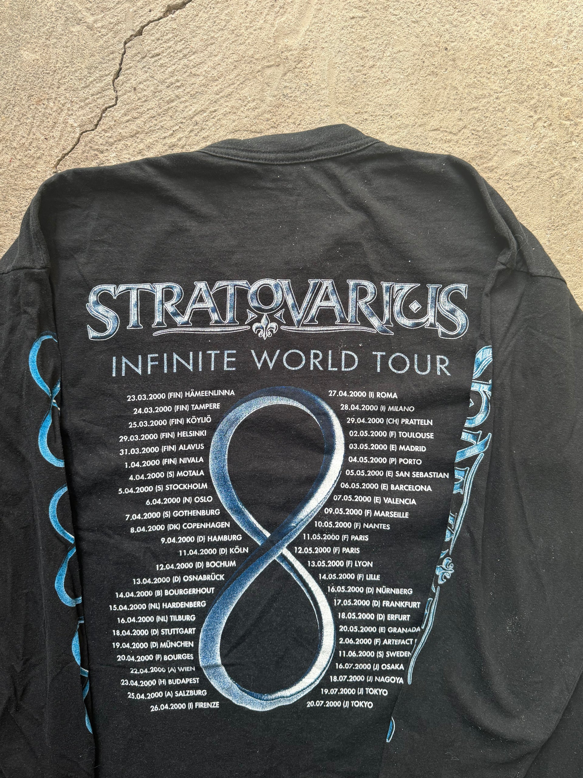 00s Stratovarius Infinite World Tour Longsleeve | Size XL