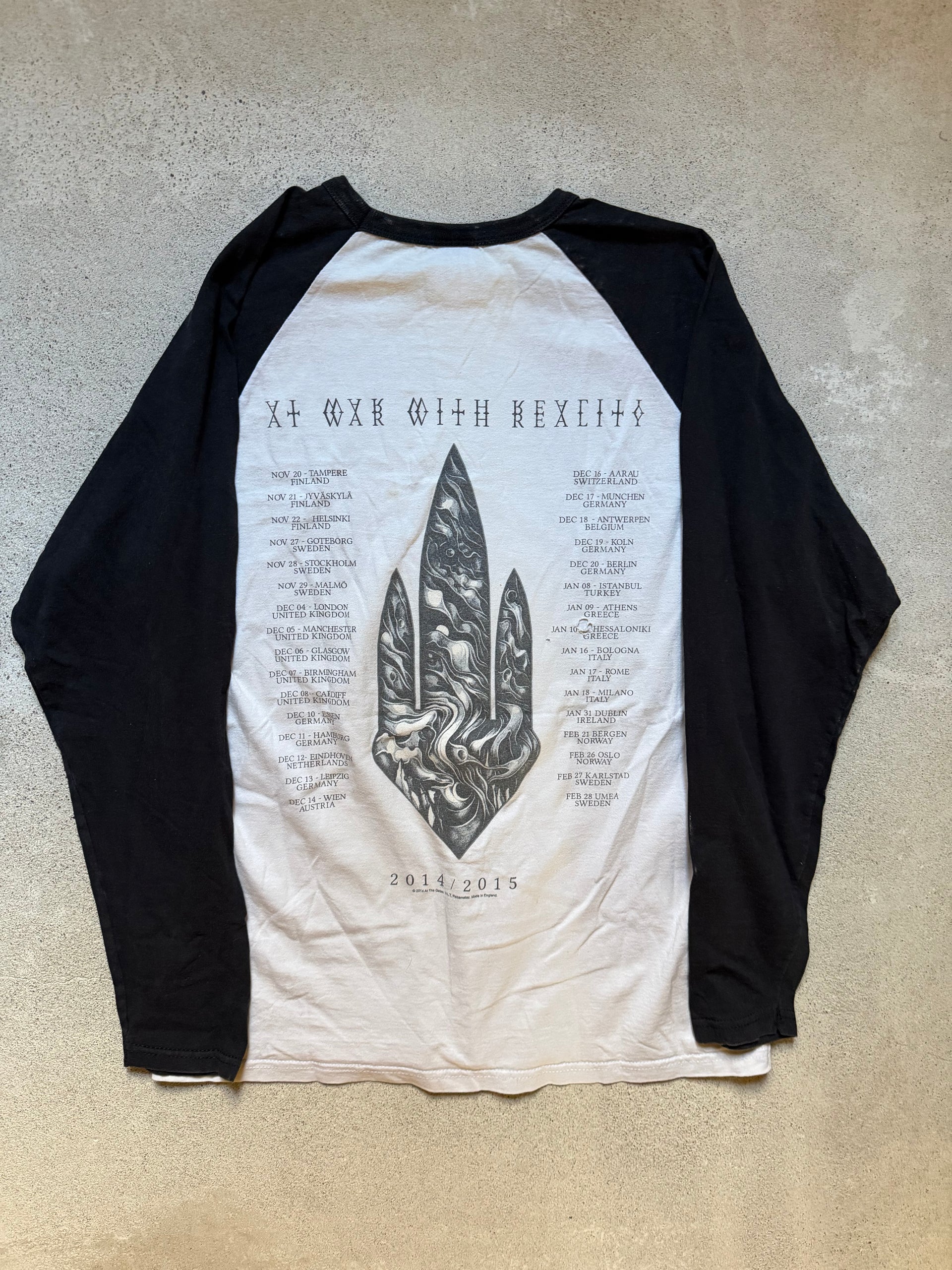 2010s At The Gates “At War With Reality” Tour Longsleeve | Size L