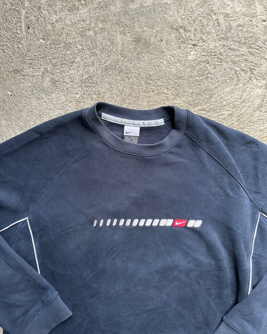 00s Nike Rare Swoosh Line Sweatshirt | Size L