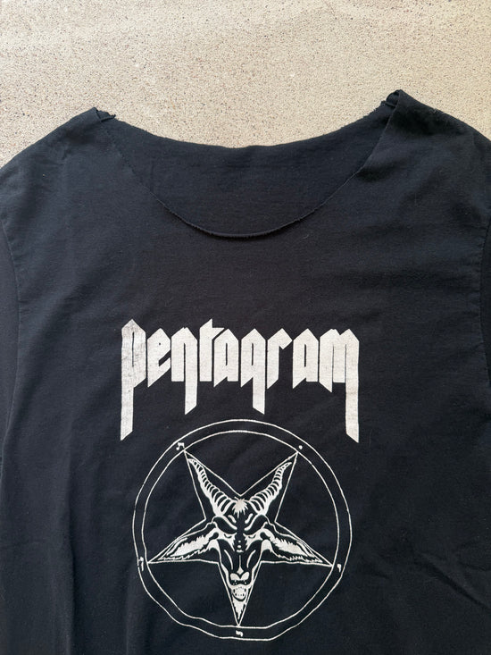 2000s Pentagram Baphomet Tee | Size M