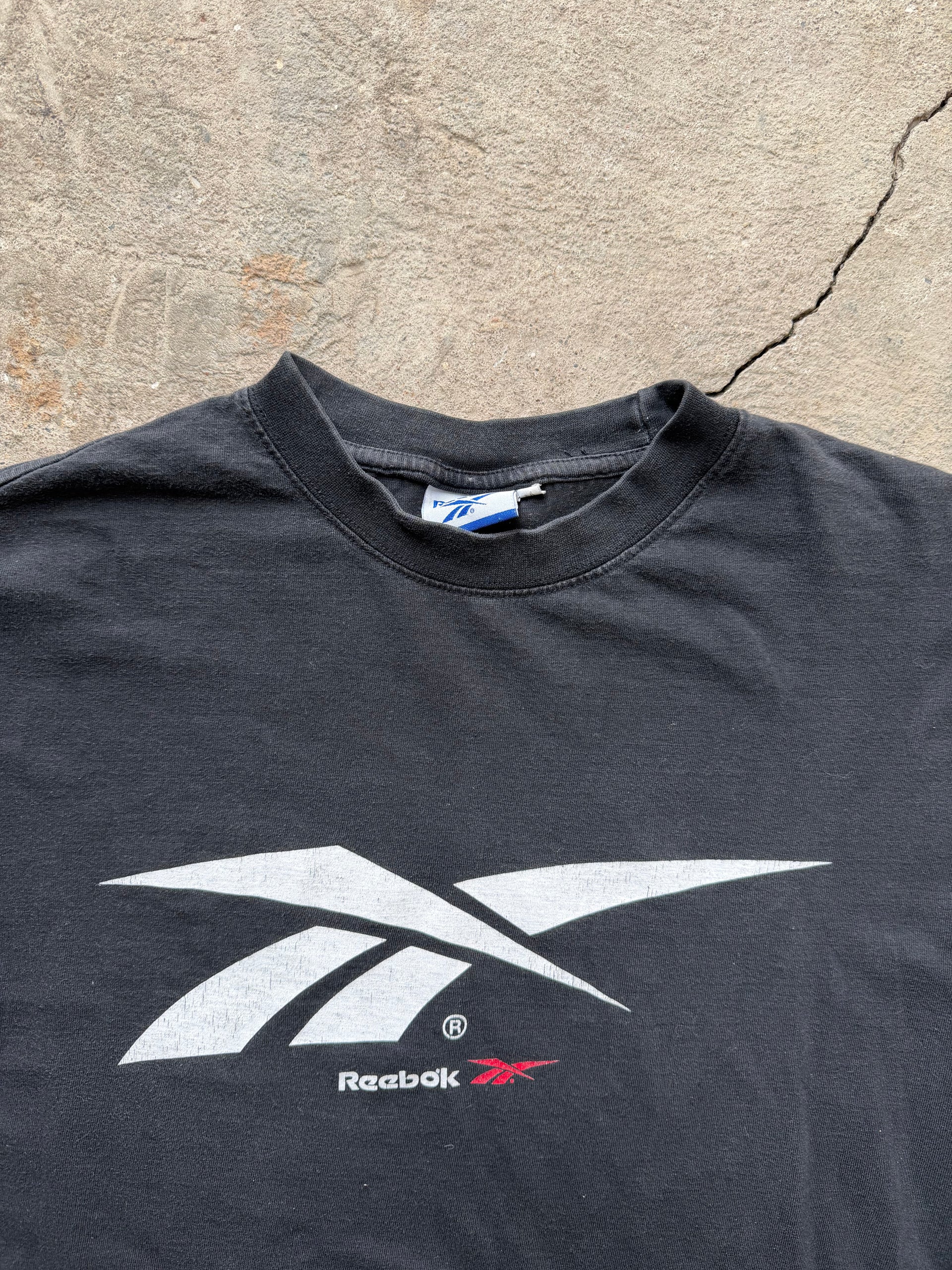 90s Reebok Logo T-Shirt | Size M