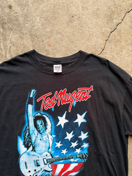 00s Ted Nugent Tour 2005 Band T-Shirt | Size 2XL