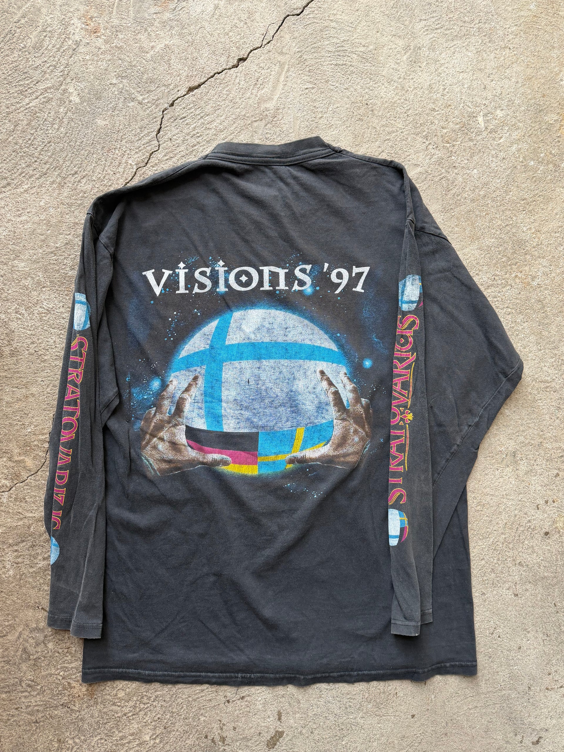 90s Stratovarius Visions ’97 Longsleeve | Size XL