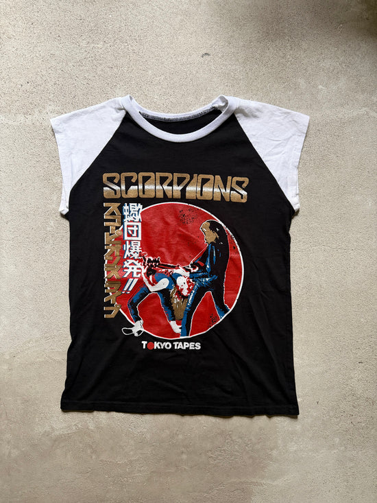 80s Scorpions Tokyo Tapes Cut Off Tee | Size L