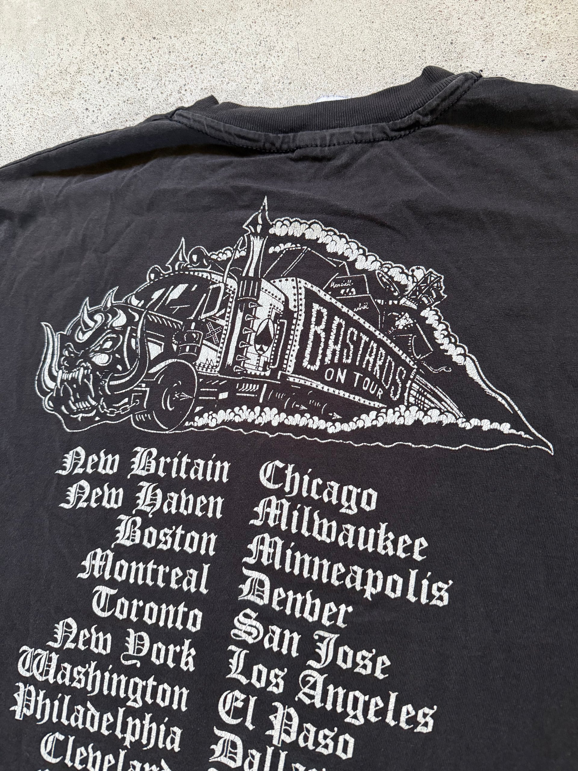 90s Motörhead Bastards Tour T-Shirt 1994 | Size L