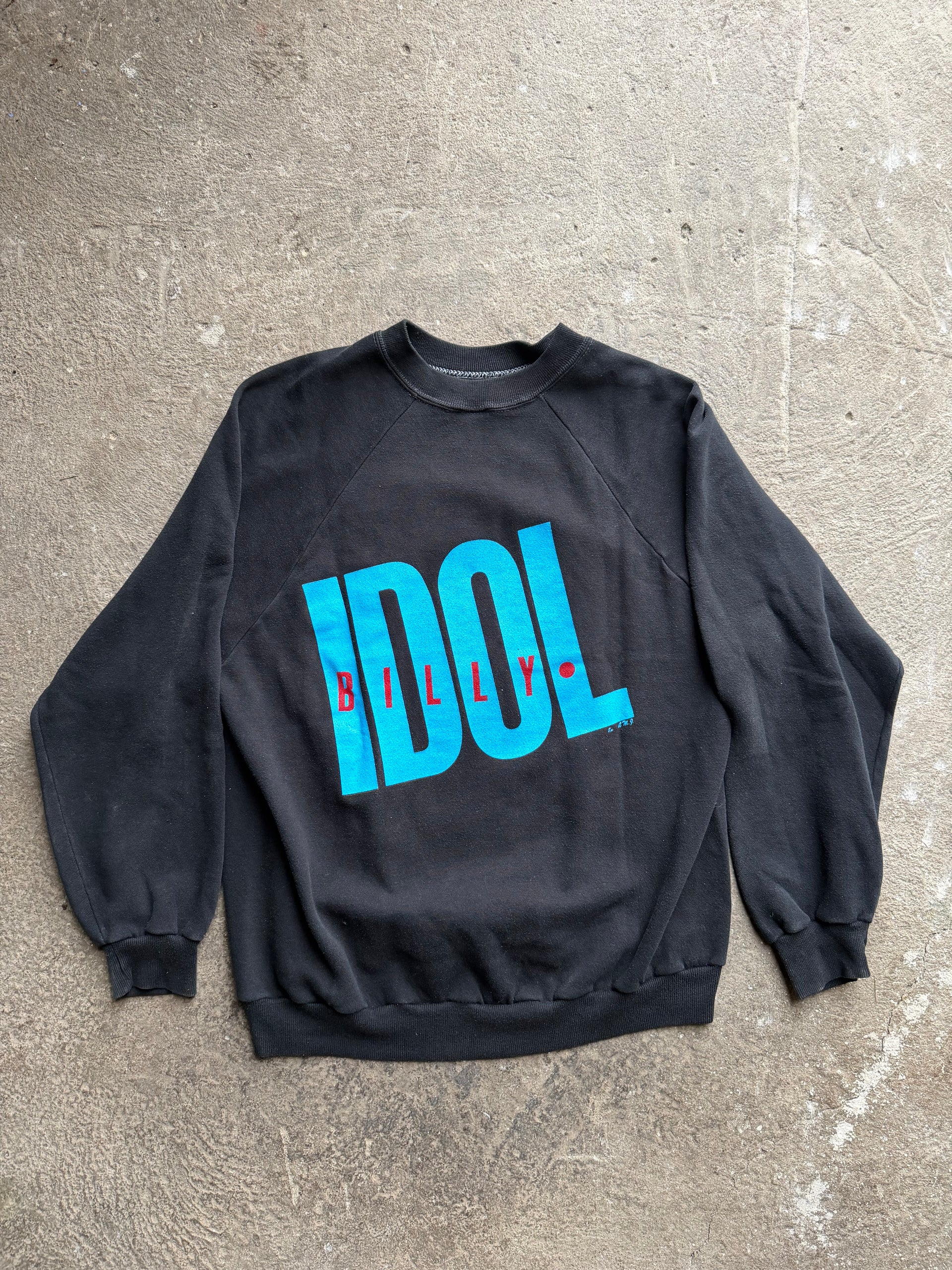 80s Billy Idol “Male Love” 1983 Vintage Sweatshirt | Size L