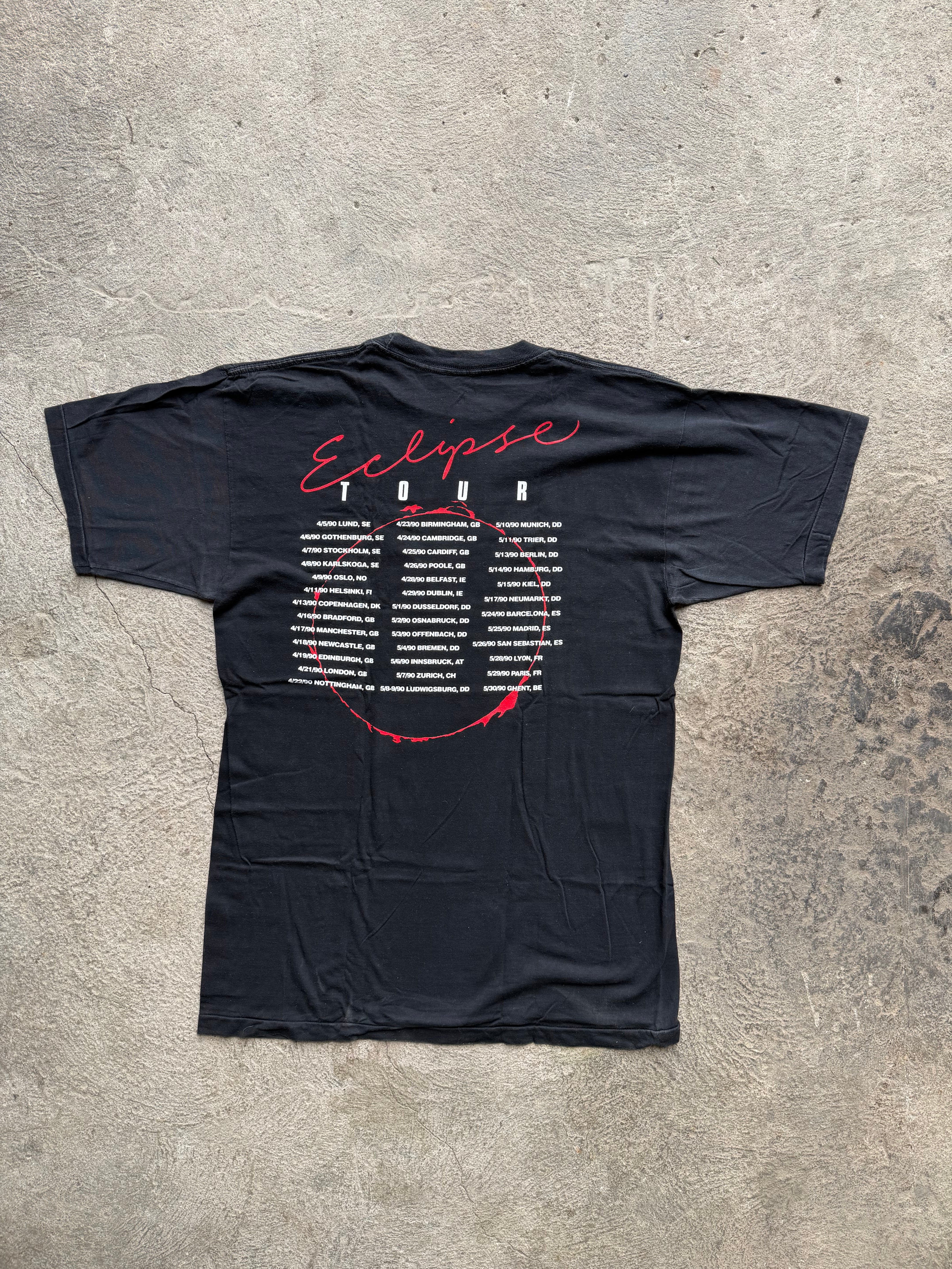 90年 YNGWIE MALMSTEEN ECLIPSEツアーTシャツ 90年 YNGWIE MALMSTEEN ECLIPSEツアーTシャツ 90年 YNGWIE