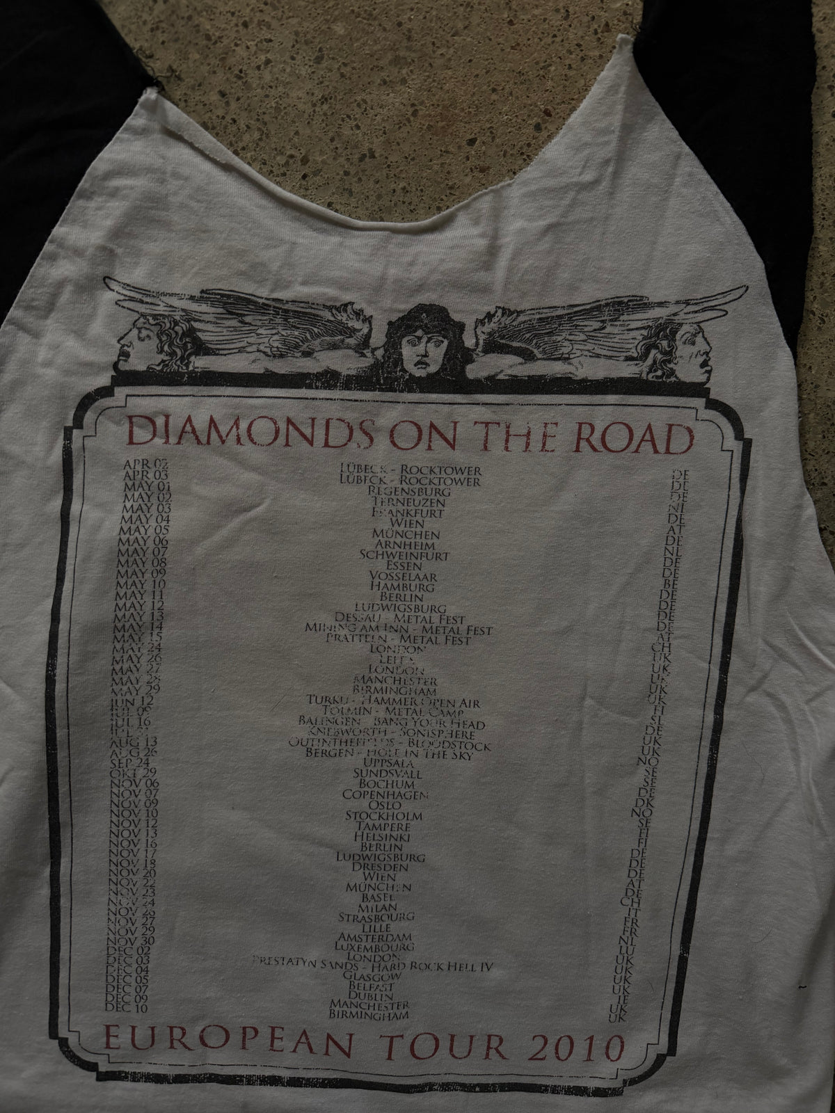 2010 Enforcer “Diamonds on the Road” European Tour Sleeveless | Size S