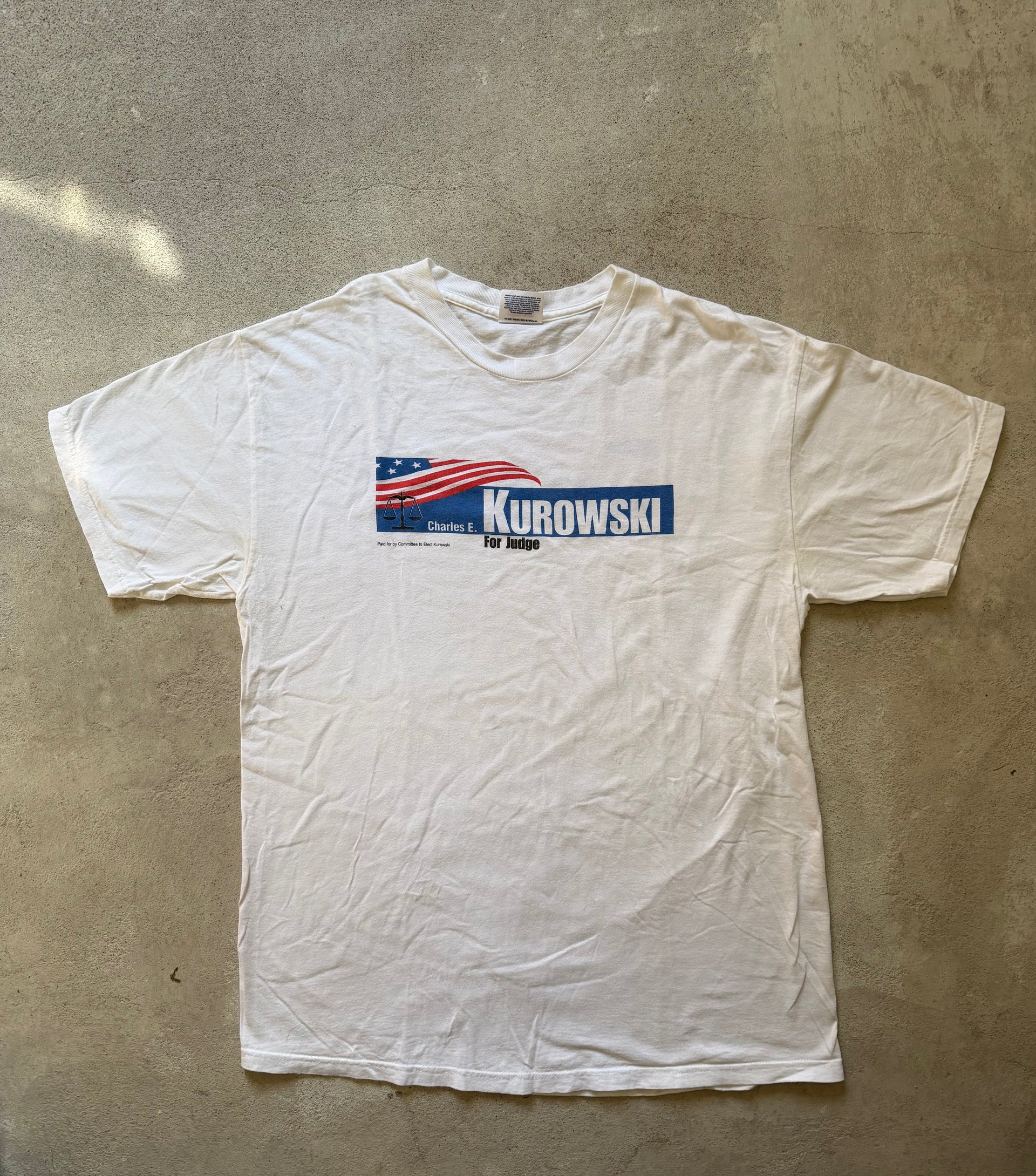 2000s Kurowski For Judge Tee | Size L