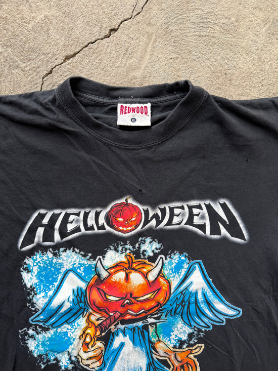 90s Helloween “Better Than Raw World Tour” Vintage T-Shirt | Size L