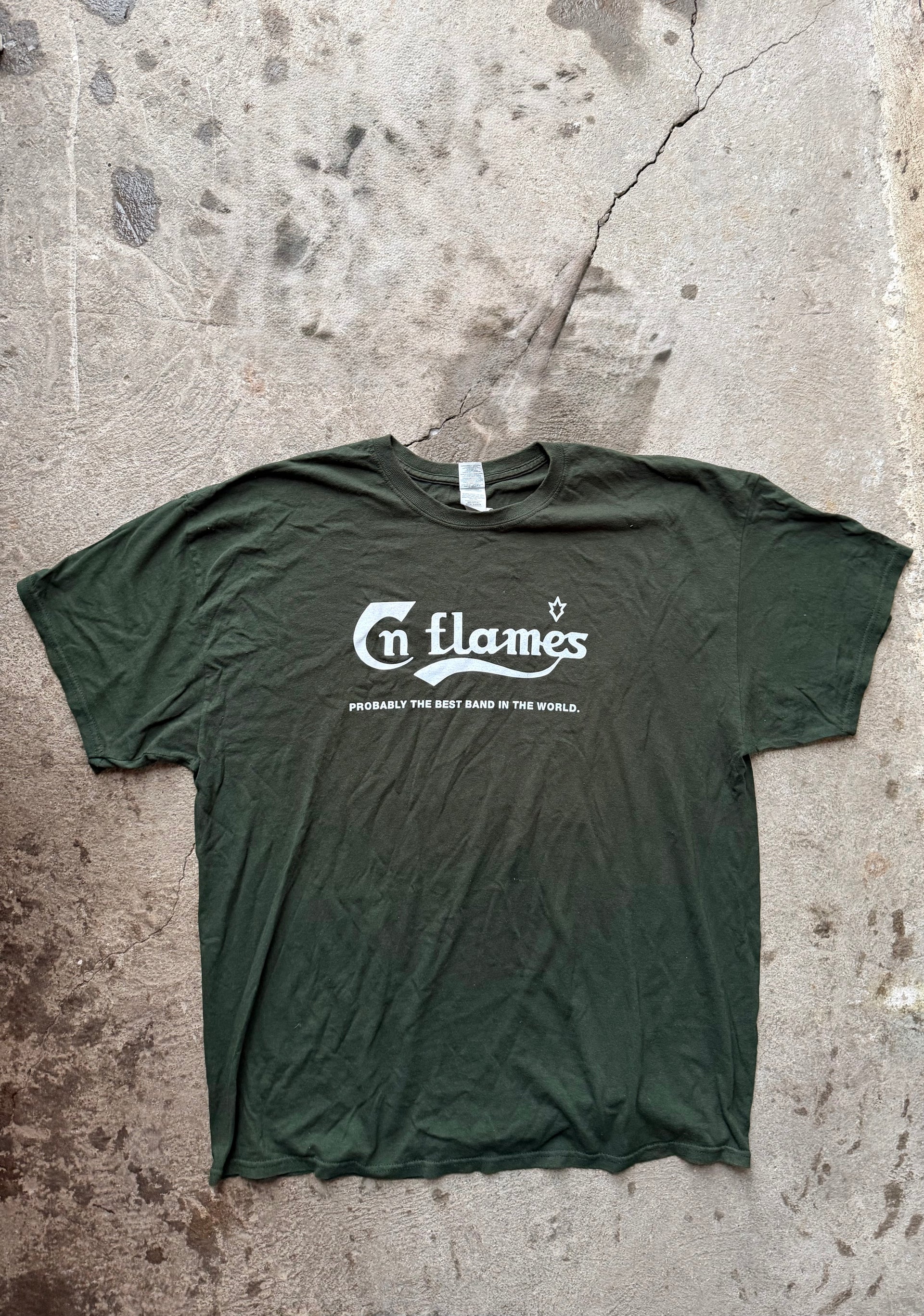 00s In Flames “Probably the Best Band in the World” T-Shirt | Size 2XL