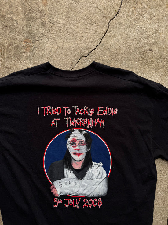 00s Iron Maiden “I Tried to Tackle Eddie at Twickenham” 2008 Tee | Size XL
