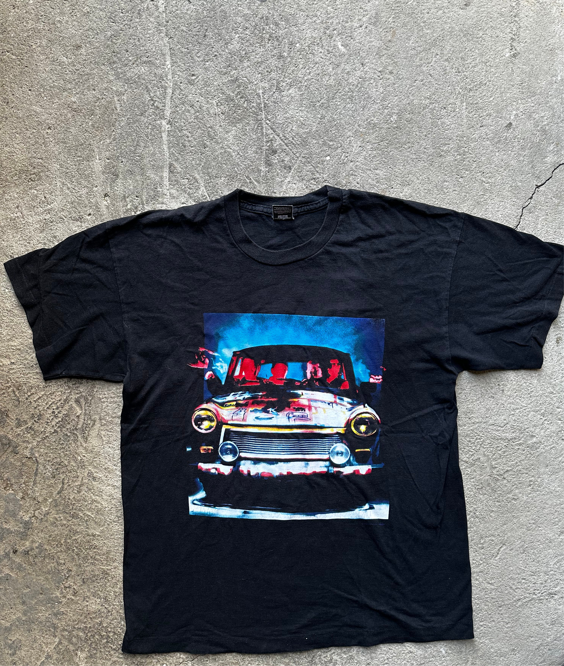 U2 Zoo TV Tour Trabant T-shirt 1992 Vintage | Size L/XL