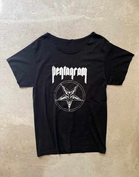 2000s Pentagram Baphomet Tee | Size M