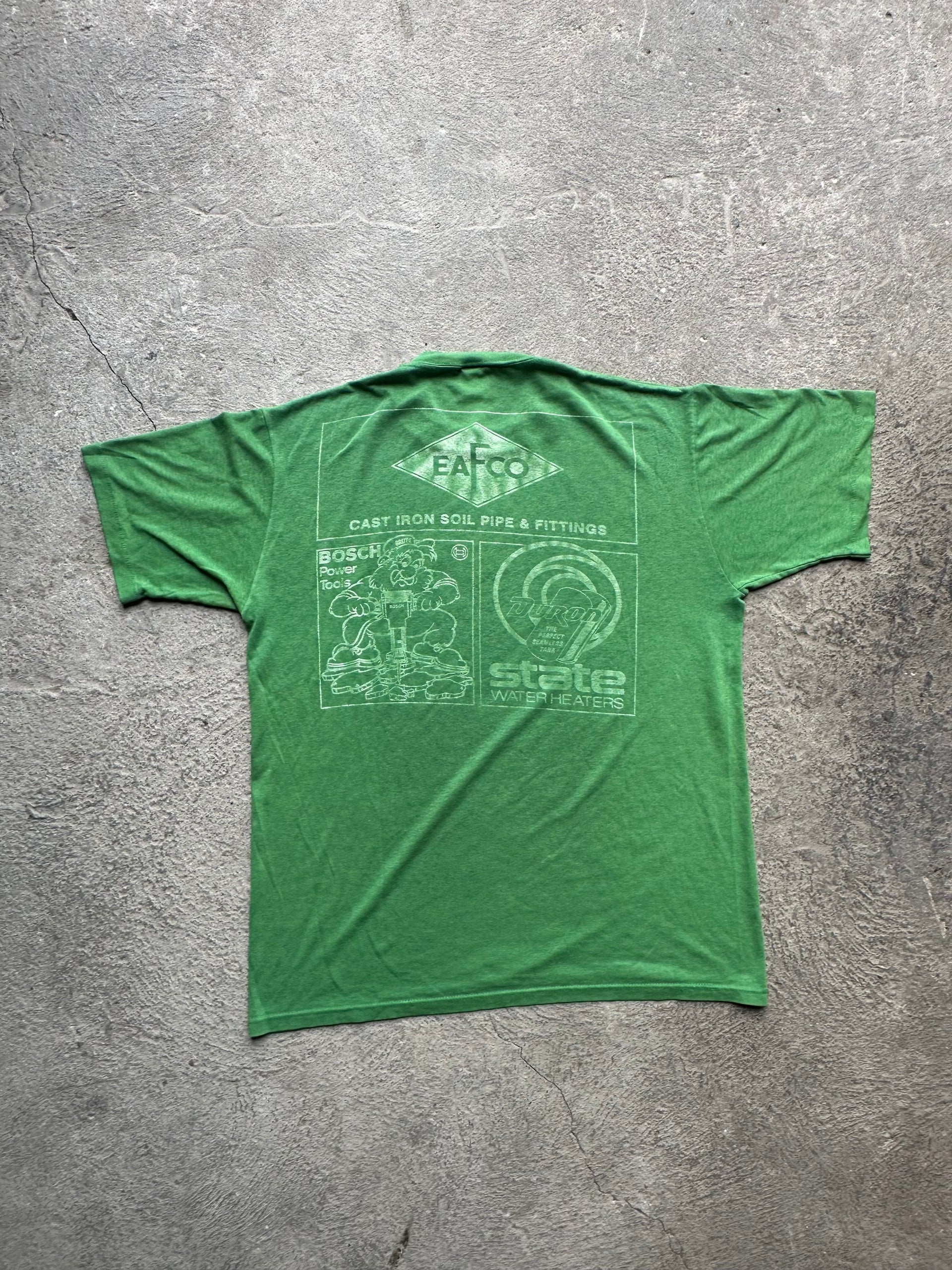 80s Vintage Davis & Warshow Promo Tee | Size L