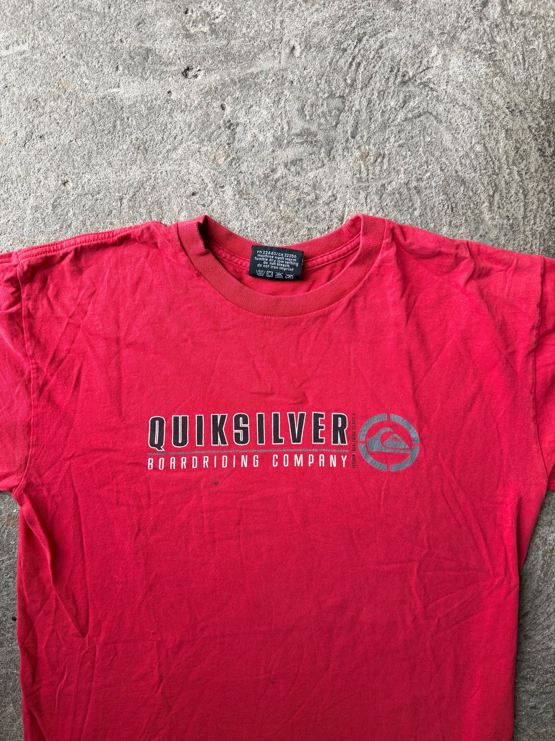 00s Quiksilver Boardriding Tee | S/M