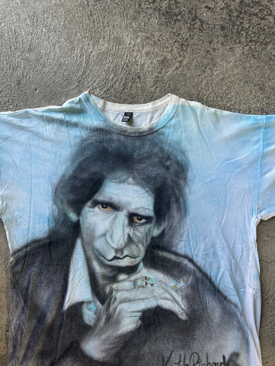 Keith Richards The Rolling Stones Argentina Bootleg Tee | Size XL