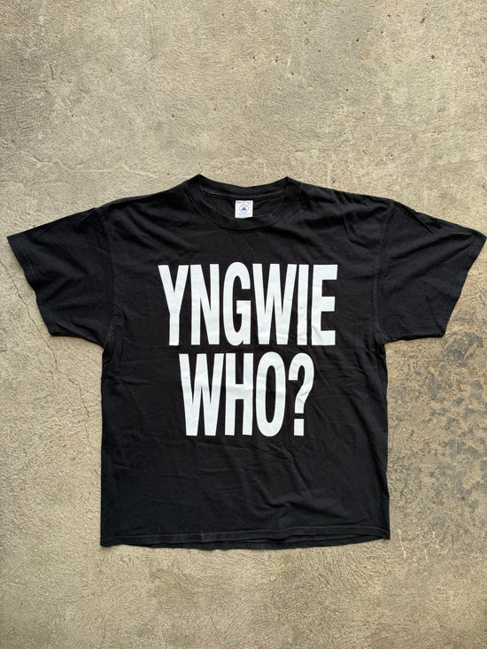 Yngwie Malmsteen “Yngwie Who?” 2000s Vintage Tee | Size XL