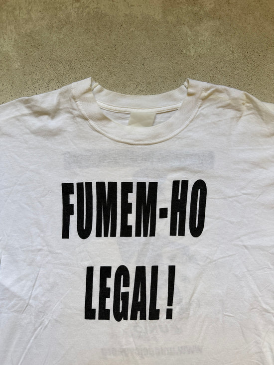 90s Fumem Ho Legal Tee | Size L