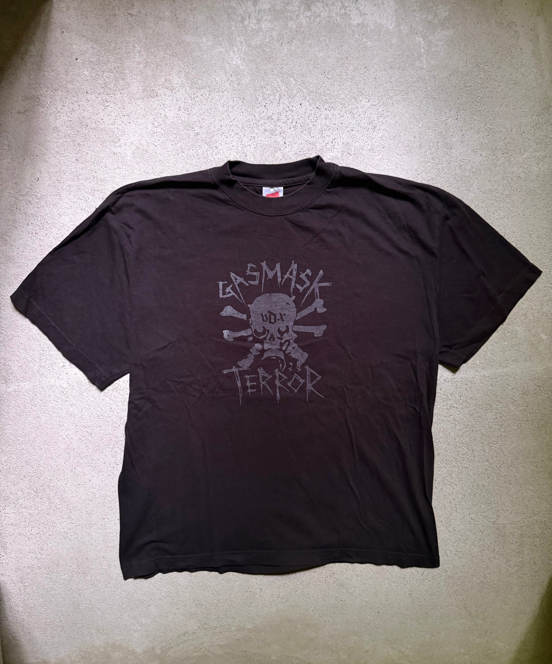2000s Gasmask Terror “BDX” T-Shirt Size L