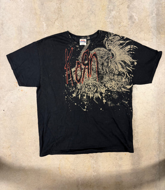 2000s Korn Graphic Band Tee | Size XL