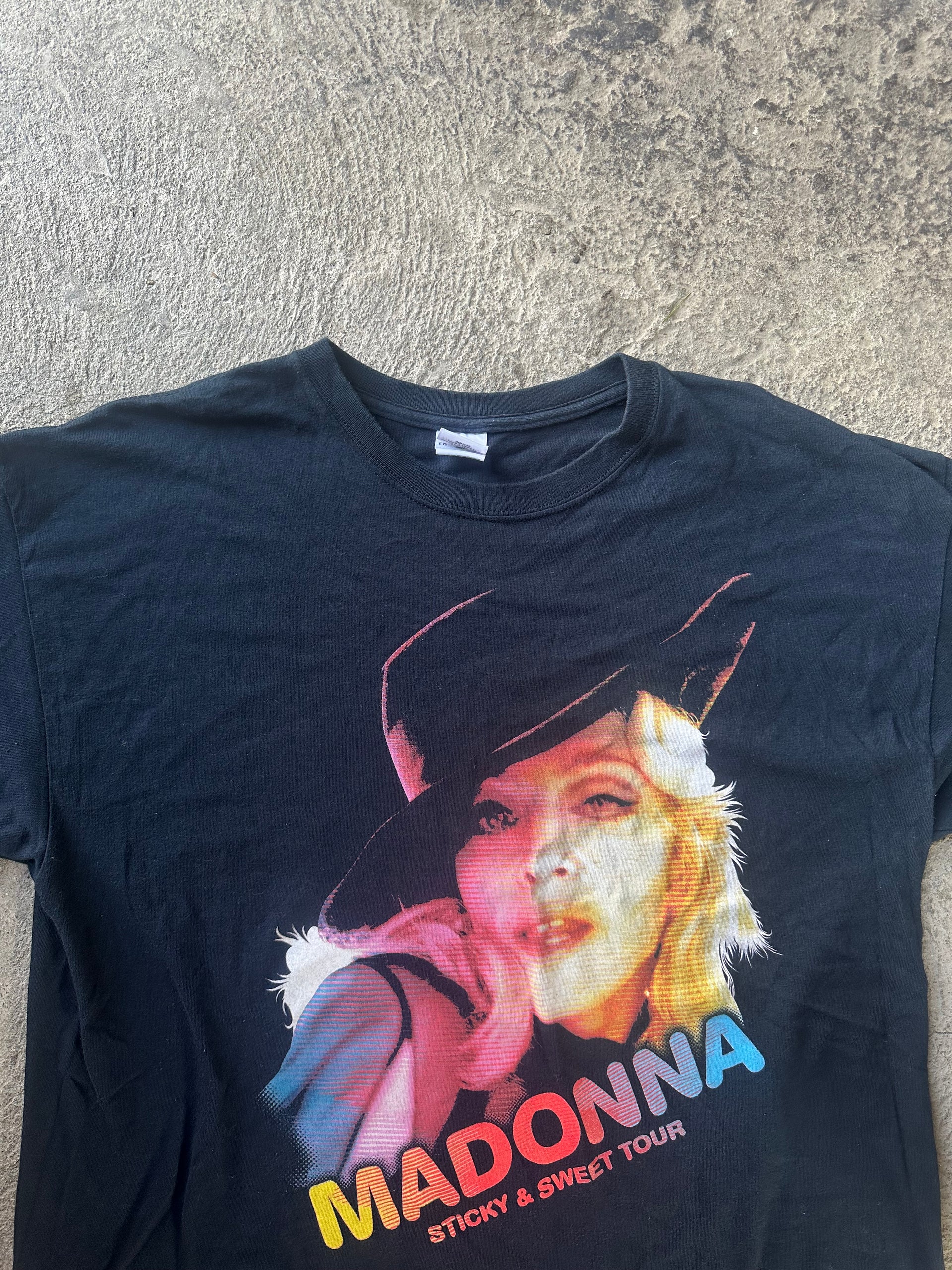 Madonna Sticky & Sweet Tour 2008 Vintage Tee | Size XL