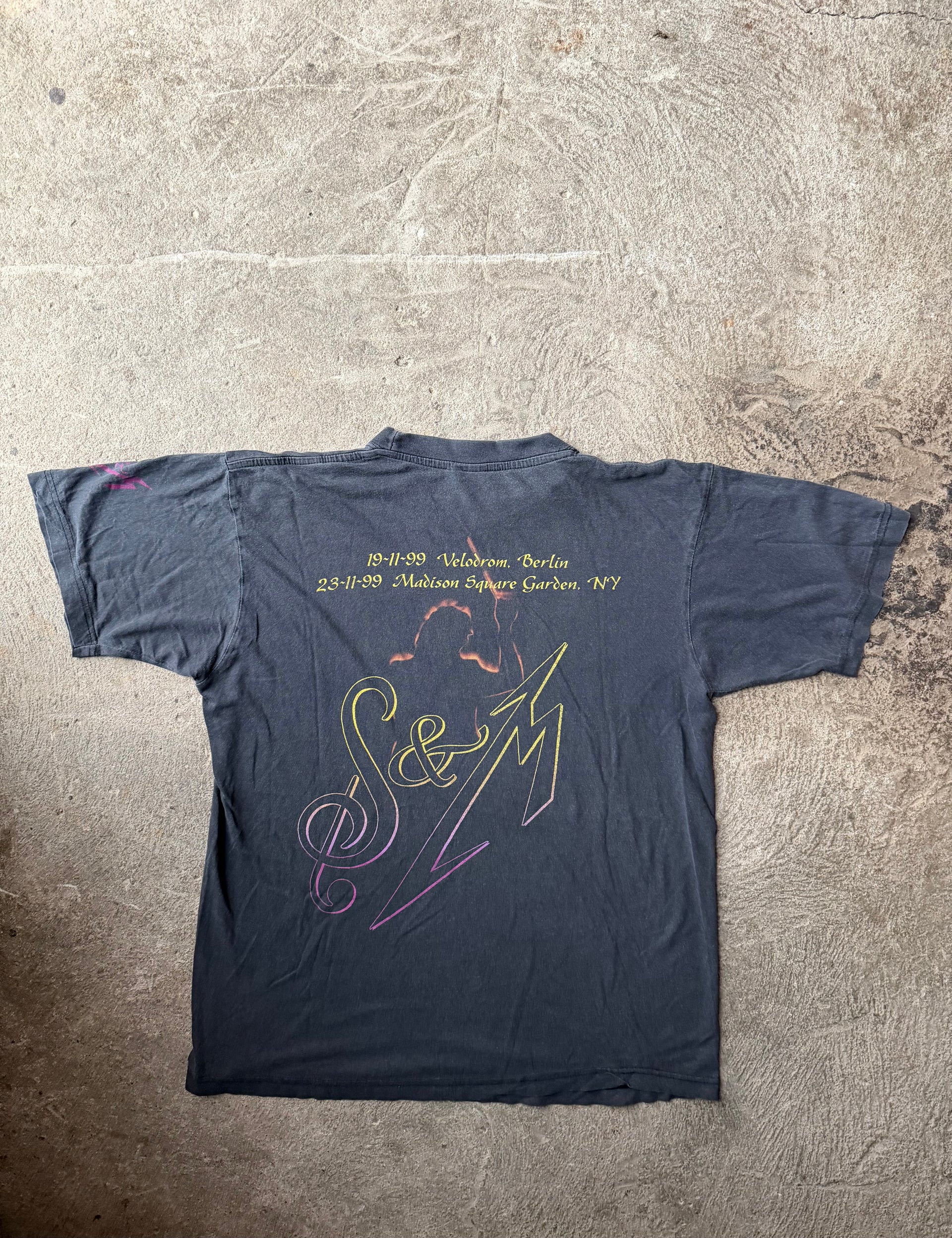 90s Metallica S&M 1999 Tour Tee | Size L