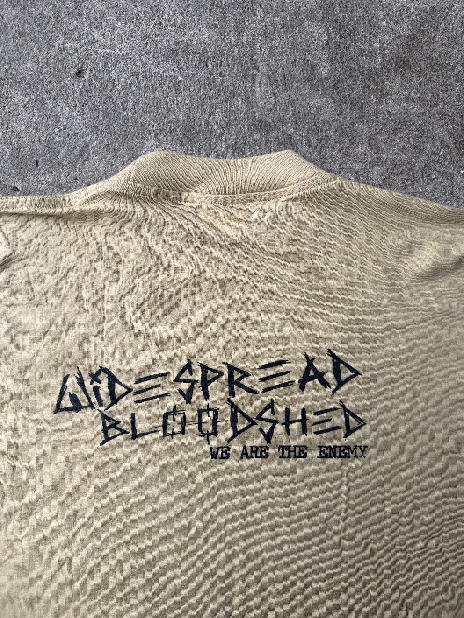 00s Widespread Bloodshed “Thrash Unit ZA” Vintage Tee | Size L