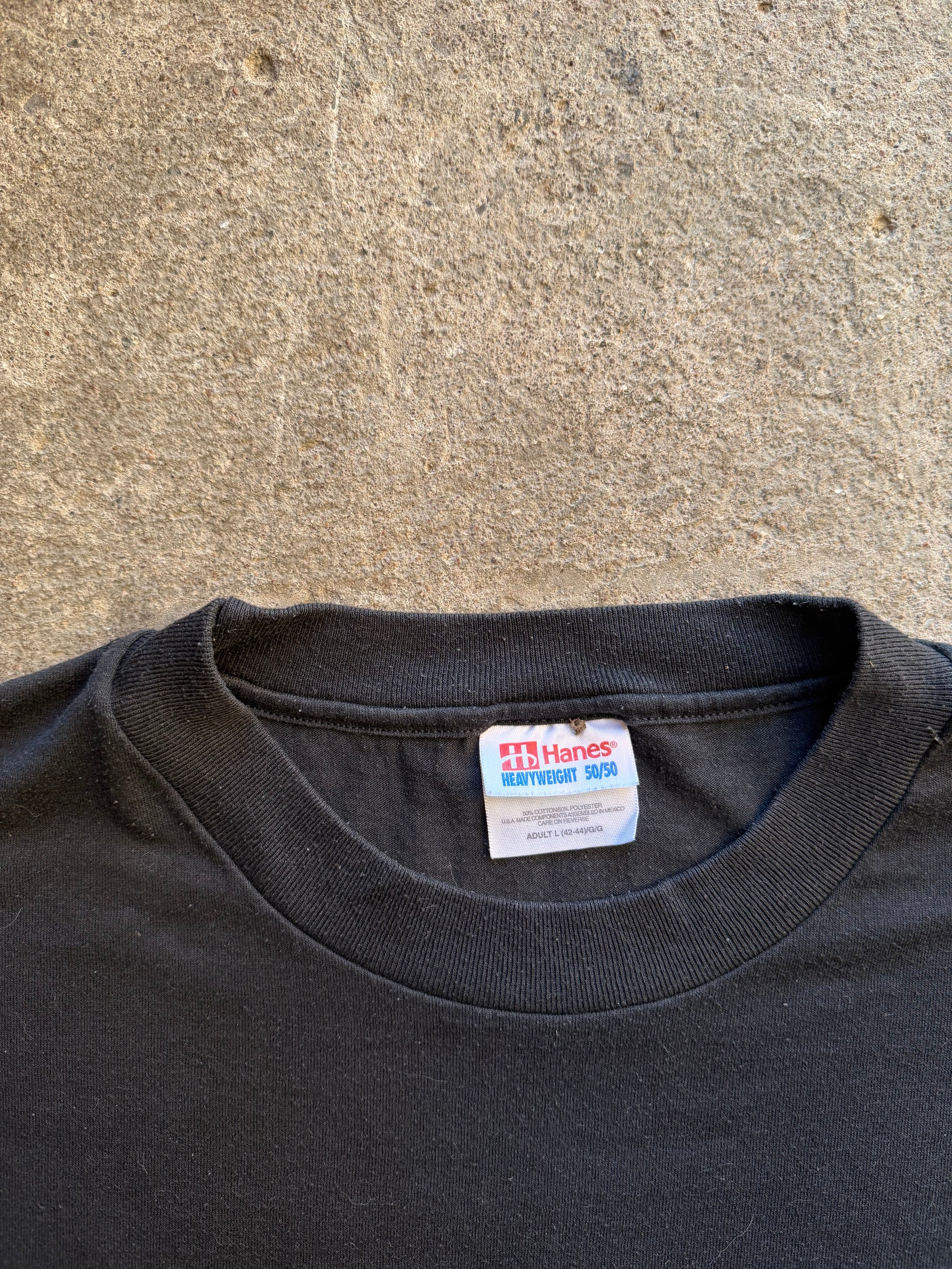 90s Midnight Run Puerto Rico Biker faded Tee| Size L