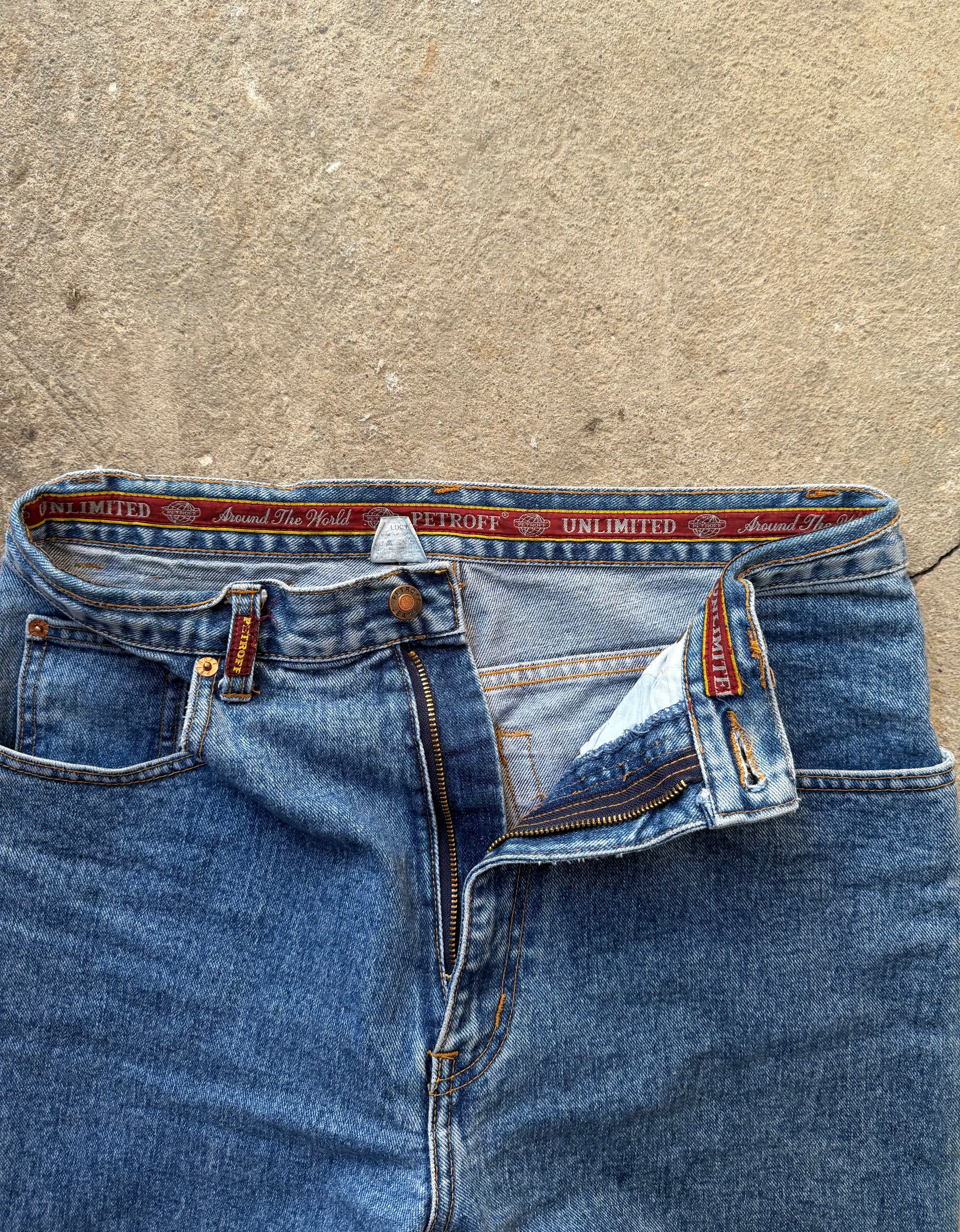 80s Petroff Denim Jeans | Size 33/33